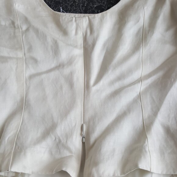 Frame ! Puff Sleeve U-Neck Top ( L ) - Picture 6 of 10